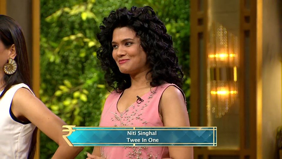 SonyTV's tweet photo. Niti Singhal's fashion brand #TweeInOne presents reversible and convertible clothing for women and kids. Will the Sharks invest in this innovative brand? Keep watching #SharkTankIndia. https://t.co/HkOYykBT0t