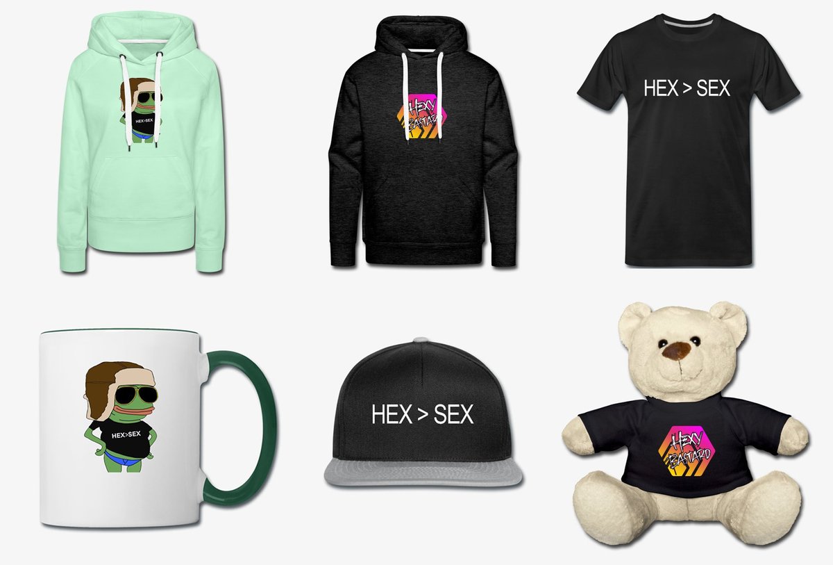 HexyBastard's tweet photo. COMPETITION TIME!

Win merch loosely related to a Bastard on YouTube:

1) Like &amp; RT to enter! 3 winners will receive a FREE HB T-Shirt!

2) All February orders will be entered into a draw to win The Official Hexy Bastard 2021 Christmas Dick!

Visit 👇👇👇

https://t.co/Gd1ZGVqzM6 https://t.co/J6COMc1N4Y