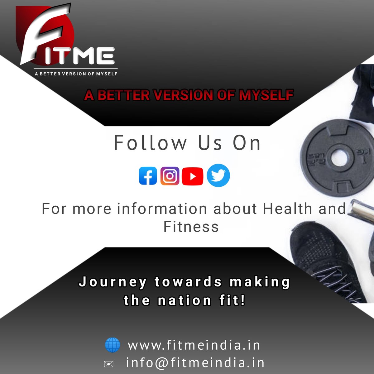 fitme_india's tweet photo. Follow us for a better and healthy life...

@memuhammadrehan 
@itsmeabid_27 
#fitmeindia #fitme #healthandfitness #fitness #health https://t.co/h7OTyhrlqK