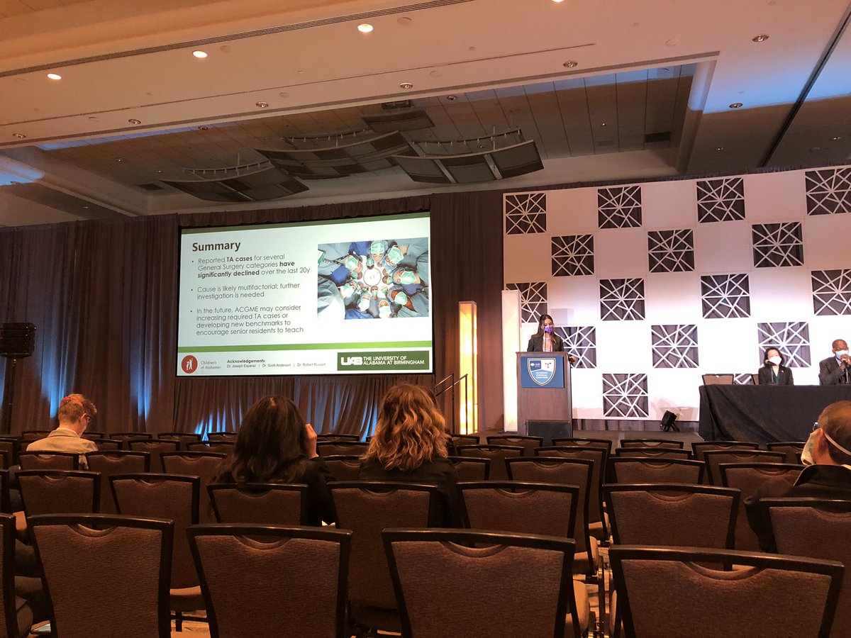Peter Abraham (@peterabraham92) on Twitter photo An excellent plenary examining the decline in ‘teaching assist’ cases for general surgery residents from 1999-2020 by <a href="/mnperez_/">Mallory Perez</a> <a href="/UABSurgery/">UAB Surgery</a> #ASC2022 An excellent plenary examining the decline in ‘teaching assist’ cases for general surgery residents from 1999-2020 by <a href="/mnperez_/">Mallory Perez</a> <a href="/UABSurgery/">UAB Surgery</a> #ASC2022