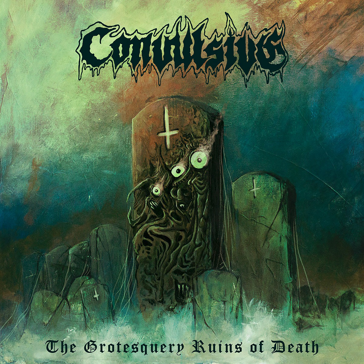 jakubasphyx's tweet photo. Mokvající death metal staré školy! Zahnívající mrtvola! Recenze - CONVULSIVE - The Grotesquery Ruins of Death (2022): https://t.co/4DlSDi0cvo Interview:https://t.co/wcfdcBSYs6 #Deathmetal #convulsive #newalbum .@newmetalalbums1 .@orphe666 .@slawawasil2 .@metal_incognito https://t.co/CoIg6PYTTD