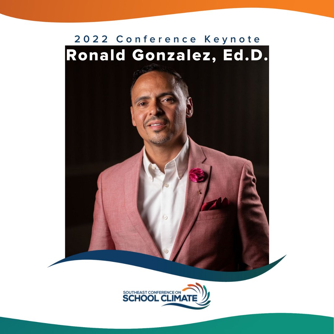 Meet the 2022 keynote for the Southeast Conference on School Climate: Dr. Ronald Gonzalez (@realeduleader)! 

Learn more and register ➡️ georgiasouthern.edu/conted/confere…