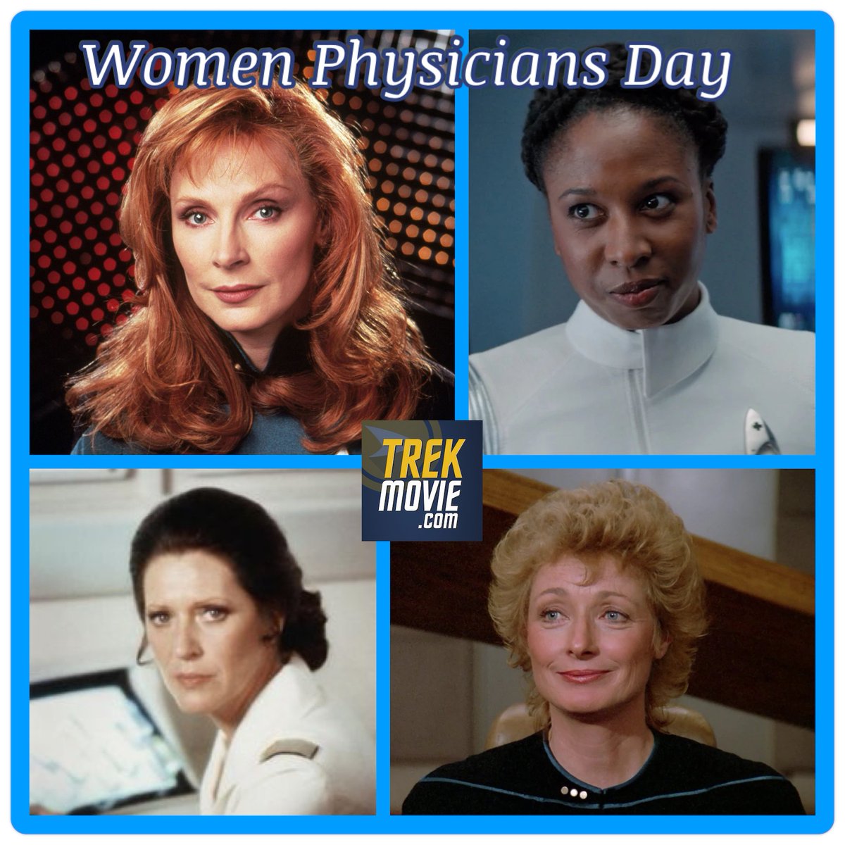 Celebrating #WomenPhysiciansDay and #StarTrek