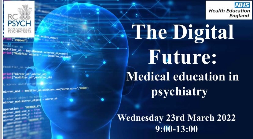 MaudsleyLab's tweet photo. Digital Psychiatrists! RCPsych, Dr Wendy Burn @wendyburn & co share their fantastic social media & public MH education skills for Psychiatrists. See you there! #digitalfuture #futurepsych https://t.co/bTrOsCly8N