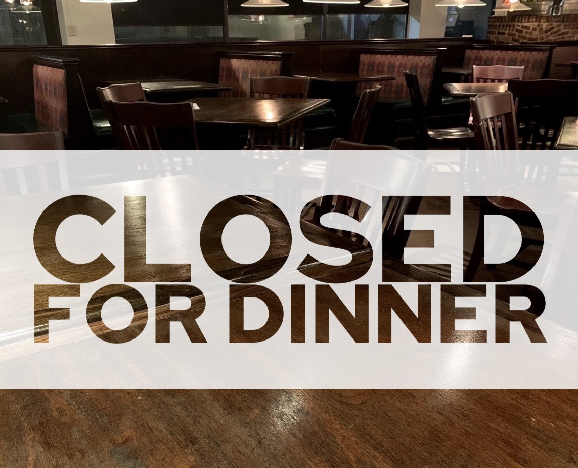 BaxtersGrill's tweet photo. ❄️ ❄️ ❄️ ❄️
We won’t be opening for dinner but hope to see you SOON! 
❄️ ❄️ ❄️ ❄️ ❄️ https://t.co/icrVRGwgqW