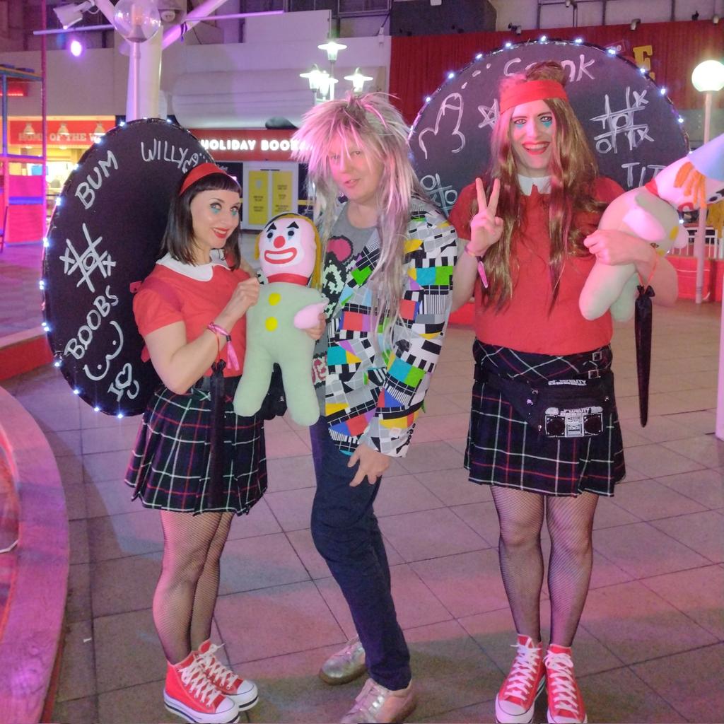 thetvtv's tweet photo. Test card trio
#tvicons
#mightyhooplaweekender #mightyhoopla https://t.co/jEkWkxFIIf