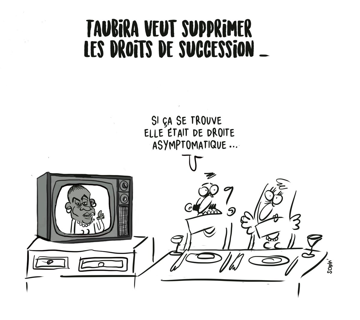 #Taubira2022 #PrimairePopulaire #droite #gauche #DessinDePresse #heritage