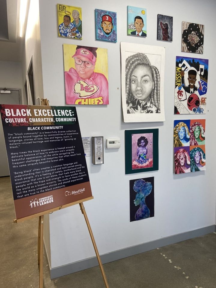 meridethdrose's tweet photo. We are so PROUD of the courageous connections and cultural celebration currently happening at CSL's @blendwellcafe in honor of #BlackHistoryMonth. Stay tuned for an exciting announcement about our capstone event to close the month. Hint: It's going to be MUSIC to your ears!❤️🖤💚 https://t.co/sSrgTDMWBu