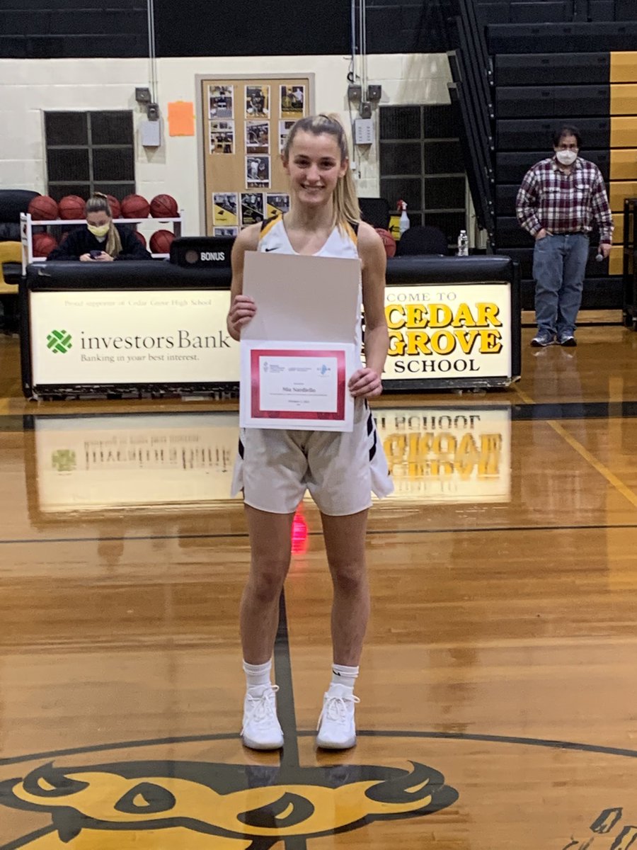 Congratulations to Mia Nardiello for being selected as CGHS’s recipient of the <a href="/NJSIAA/">NJSIAA</a> National Girls &amp; Women in Sports Day Award!

Also a big shout out to all of our hard working, dedicated CGHS young women student-athletes representing our community! #LetsGoPanthers