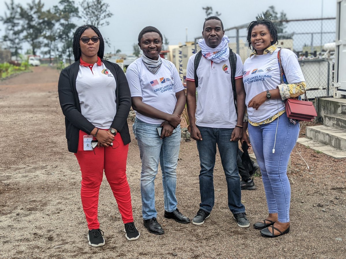 activismdrc's tweet photo. Un moment touristique chez Nuru, qui produit l'énergie renouvelable dans la ville de @GomaTownRdc, à ce 3e jour de la conférence des alumni de l'@USEmbKinshasa sur la paix durable et l'éradication des vbg.
 #GLALUMNI22 #Blogoma @bim_sarl @AfrikaYouthM https://t.co/MgkQ5gRvoe