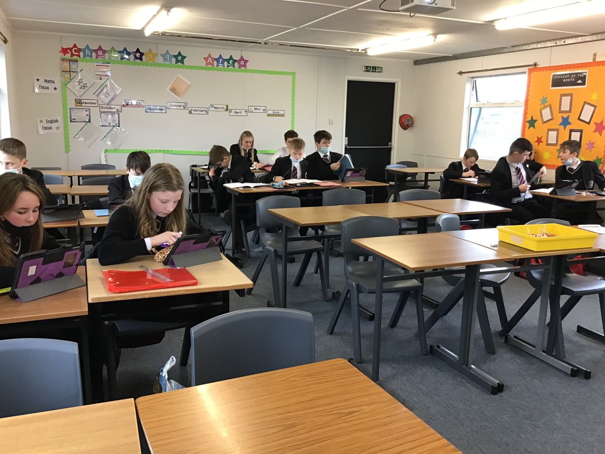 StJoesCMaths's tweet photo. Numeracy support class for Yr9 pupils was well attended today. This will take place every Thursday after school until 4.25pm for any Yr9 who wishes to attend. @StJoesC #seriouscommitment https://t.co/5QJZDE6YcB