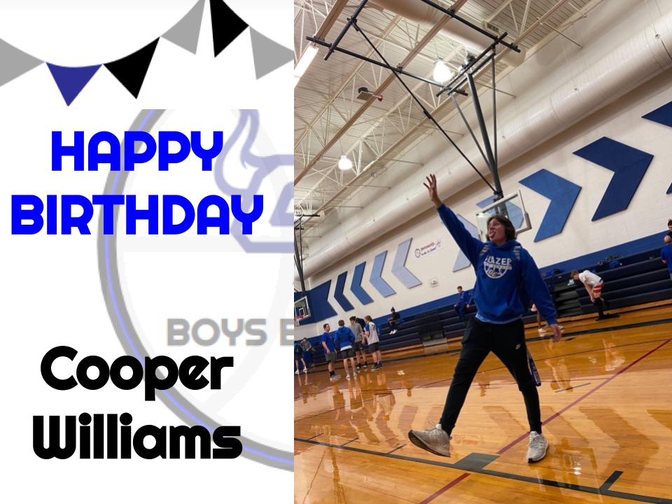 Blazer family join us in wishing Cooper Williams (Michael Jordan Jr.) a happy birthday! 