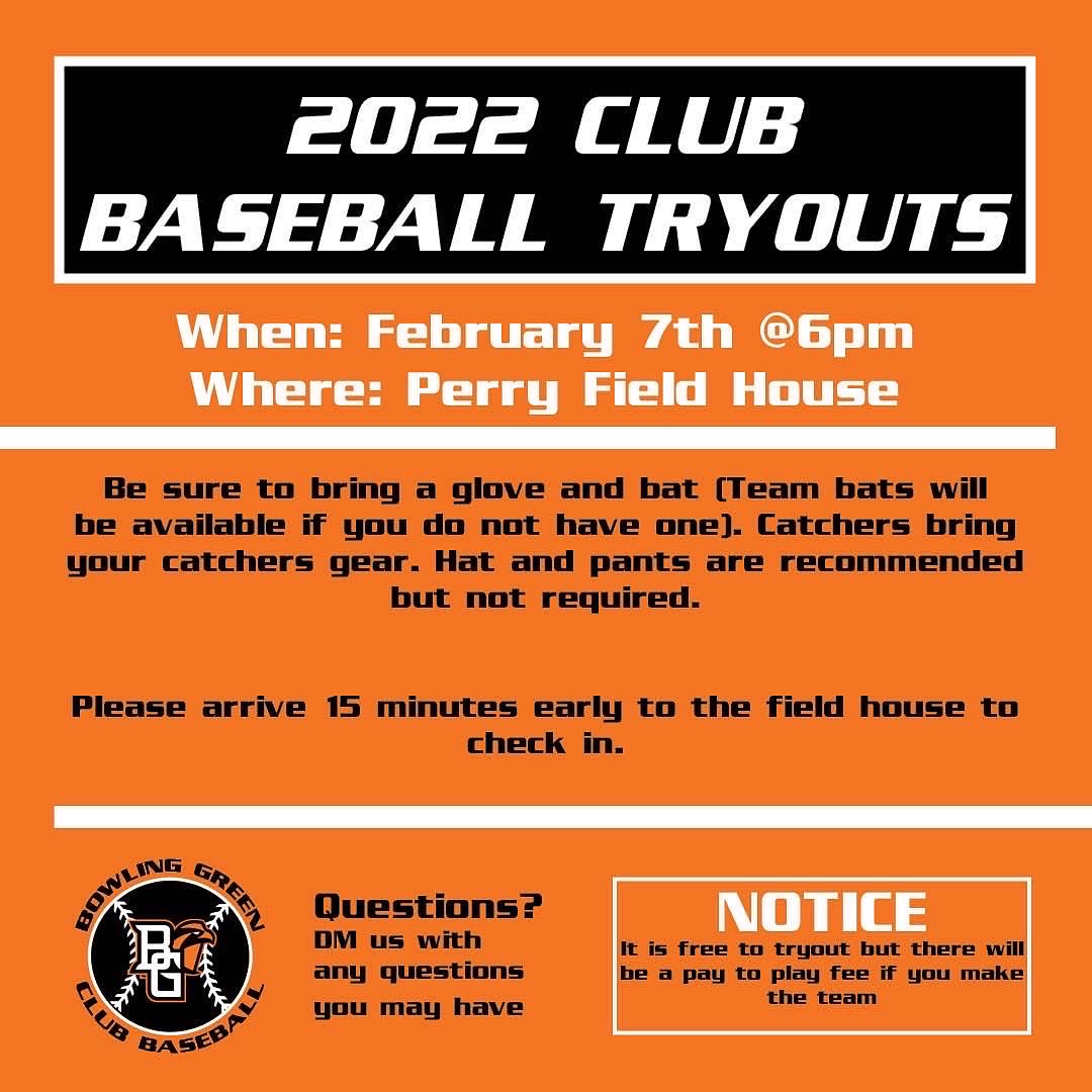 Update about winter tryouts.