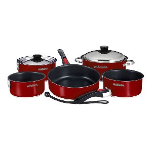 PattyScoop's tweet photo. What's cooking? Try the Magma Nesting 10pc Ceramic Non-Stick Pan Set! They're completely stackable for easy storage and will not stain, stick, or peel off during wash! Order your set today!
#ad #cooking #frying #panset #dormlist #gift #weddingregistry
https://t.co/bTy9wAOdL2 https://t.co/W0iAfO2NIR