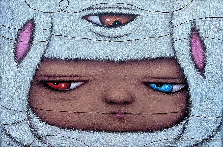 BeautifulBzarre's tweet image. EXHIBITION PREVIEW // &apos;Intersections&apos; + Aragon, Alex Face, Marquis, Wasiu @ThinkspaceArt
&amp;gt;&amp;gt; beautifulbizarre.net/2022/02/03/int…

Shown: Manuel Zamudio, Alex Face, Eshinlokun Wasiu

#beautifulbizarre #thinkspaceprojects #artshow #popsurrealism #portraiture #art