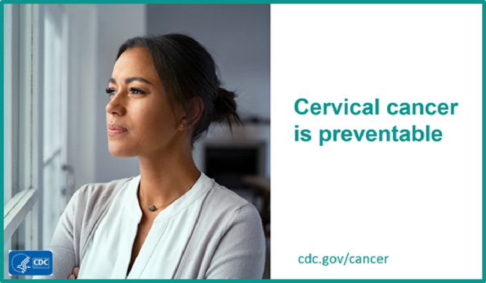 CDC_Cancer's tweet image. CDC provides cervical #cancer screenings and diagnostic services to women across the US with low incomes who lack adequate insurance. No one should die of #CervicalCancer. Find out if you qualify. #EndCancerAsWeKnowIt cdc.gov/cancer/nbccedp…
