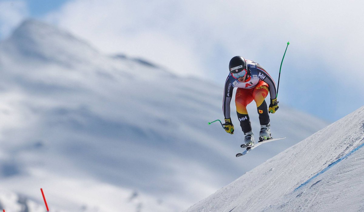 sportsnag's tweet photo. Jack Crawford (#Toronto), of #Canada finished a strong 5th in training run for men's #downhill at #Beijing2022 today. #Olympic downhills often turn up surprise winners, so we'll keep an eye on Jack. 🇨🇦 Had a strong 6th at Kitzbuehel #alpinecanada https://t.co/oYr8H9PWq3