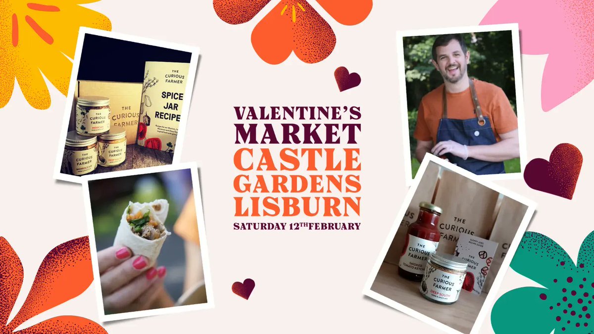 Visit Lisburn Castlereagh (@visitlisburn) on Twitter photo We are so lucky to be surrounded by such incredible produce in Northern Ireland & love being able to share it with you at our artisan markets. Our upcoming Valentine's Market will feature farm produce from <a href="/CastlescreenFrm/">Castlescreen Farm</a> <a href="/Curious_Farmer/">The Curious Farmer</a> & Rock Road Farm.
#visitlisburn We are so lucky to be surrounded by such incredible produce in Northern Ireland & love being able to share it with you at our artisan markets. Our upcoming Valentine's Market will feature farm produce from <a href="/CastlescreenFrm/">Castlescreen Farm</a> <a href="/Curious_Farmer/">The Curious Farmer</a> & Rock Road Farm.
#visitlisburn