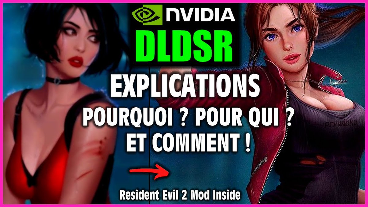 KoyuGeek's tweet photo. Ds l’optique de rendre le #gamingpc + facile
je vous propose de décrypter et comprendre simplement le #Nvidia #DLDSR avec de jolis #mods un peu coquin💋 de Claire Redfield

🔥👀➡️ https://t.co/9SmniZHJ7Y ⬅️ 

✅ #RT si tu ❤ le #Gaming 

@NVIDIAGeForceFR #tutorial #residentevil2 https://t.co/4I0UMJWlxC