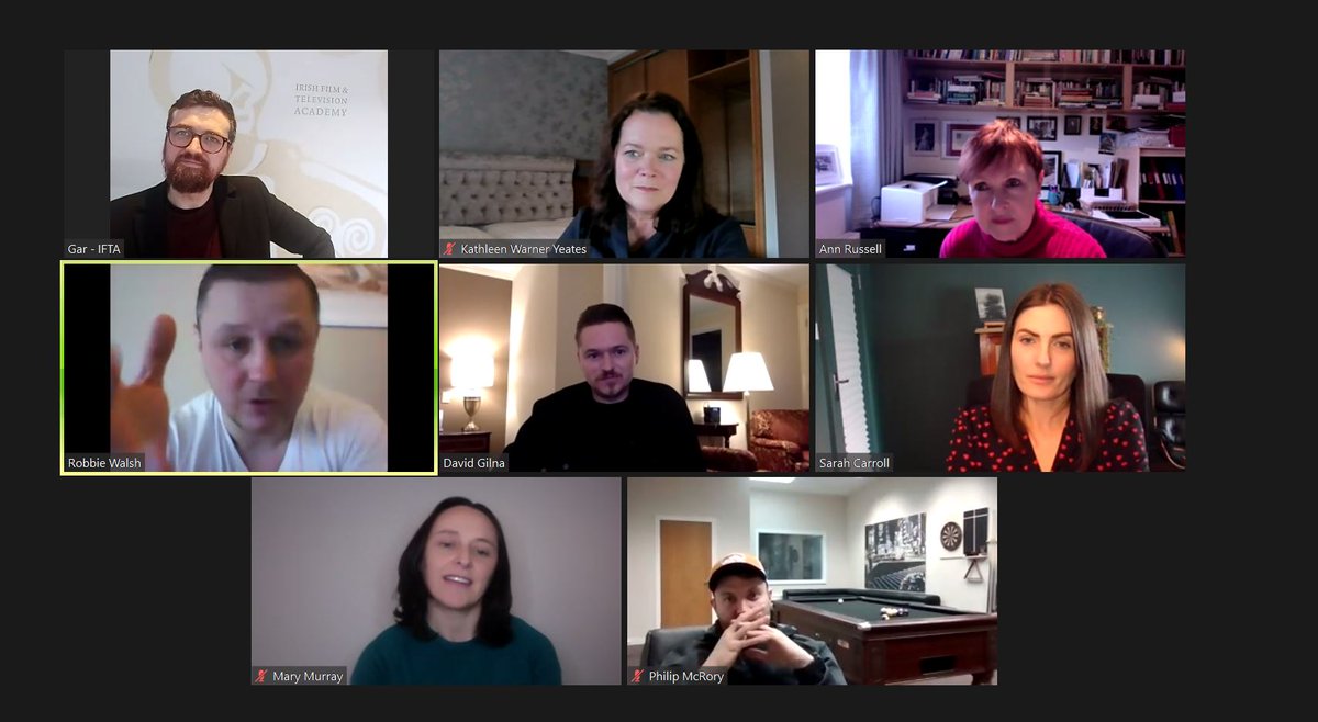 Absolute brilliant chat. Such a talented and passionate bunch of people! Loved it! #ifta #THELETTERS