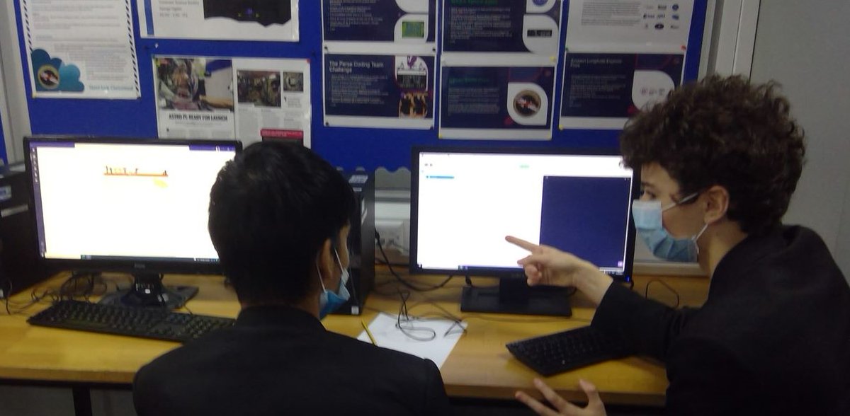 TrinitySchComp's tweet photo. Our exceptional students in Years 9 to 11 @TrinityCroydon demonstrating their competitive programming skills in the Perse Coding Team Challenge this week @ThePerseSchool #PerseCoding #Coding https://t.co/eD86026T3D