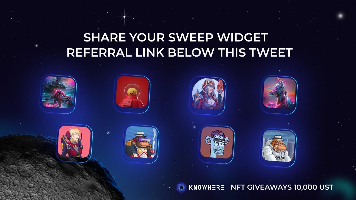 knowhere_art's tweet photo. The market has opened 🏪
Place your referral link here 
and don't forget to share it ✅🔗

More tickets, More chances to win a prize 🎟
Total value over than 10,000 UST 💸🤑

I'M READY , ARE YOU? 🔥

#knowhereispeople #NFTGiveaways  #terra_nfts #lunatics $LUNA #NFTS https://t.co/oJvgnGf4yS