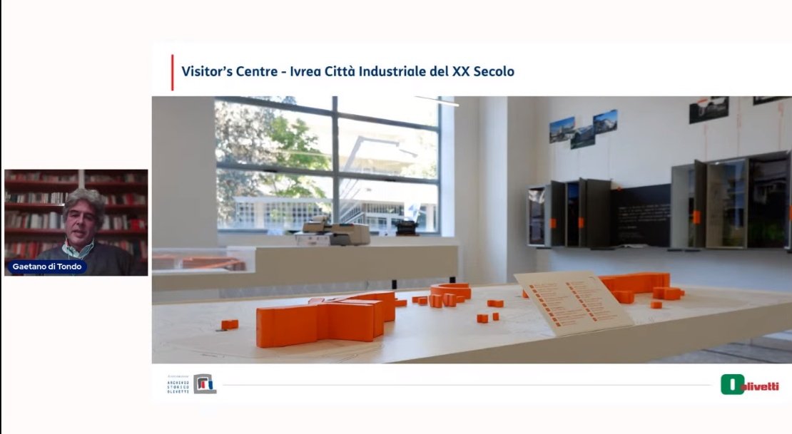 ArchOlivetti's tweet photo. ❝ #Ivrea è sito patrimonio mondiale #UNESCO e vi invitiamo a scoprire anche grazie ai percorsi del @VisitorCentre come la #StoriaDiInnovazione di #Olivetti sia legata alle eccellenze culturali del suo #territorio ❞

🎙 Gaetano di Tondo, Presidente @ArchOlivetti ad #ARTvertising https://t.co/Gmk5V45Boi