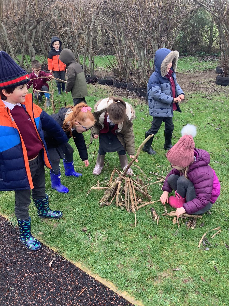 PuritonPrimary's tweet image. Yesterday we built stick houses to enhance our learning on the Three Little Pigs. Our challenge was to build a strong house to prevent the Big, Bad Wolf blowing our houses down… the children succeeded and the Wolf failed! #RubyClass