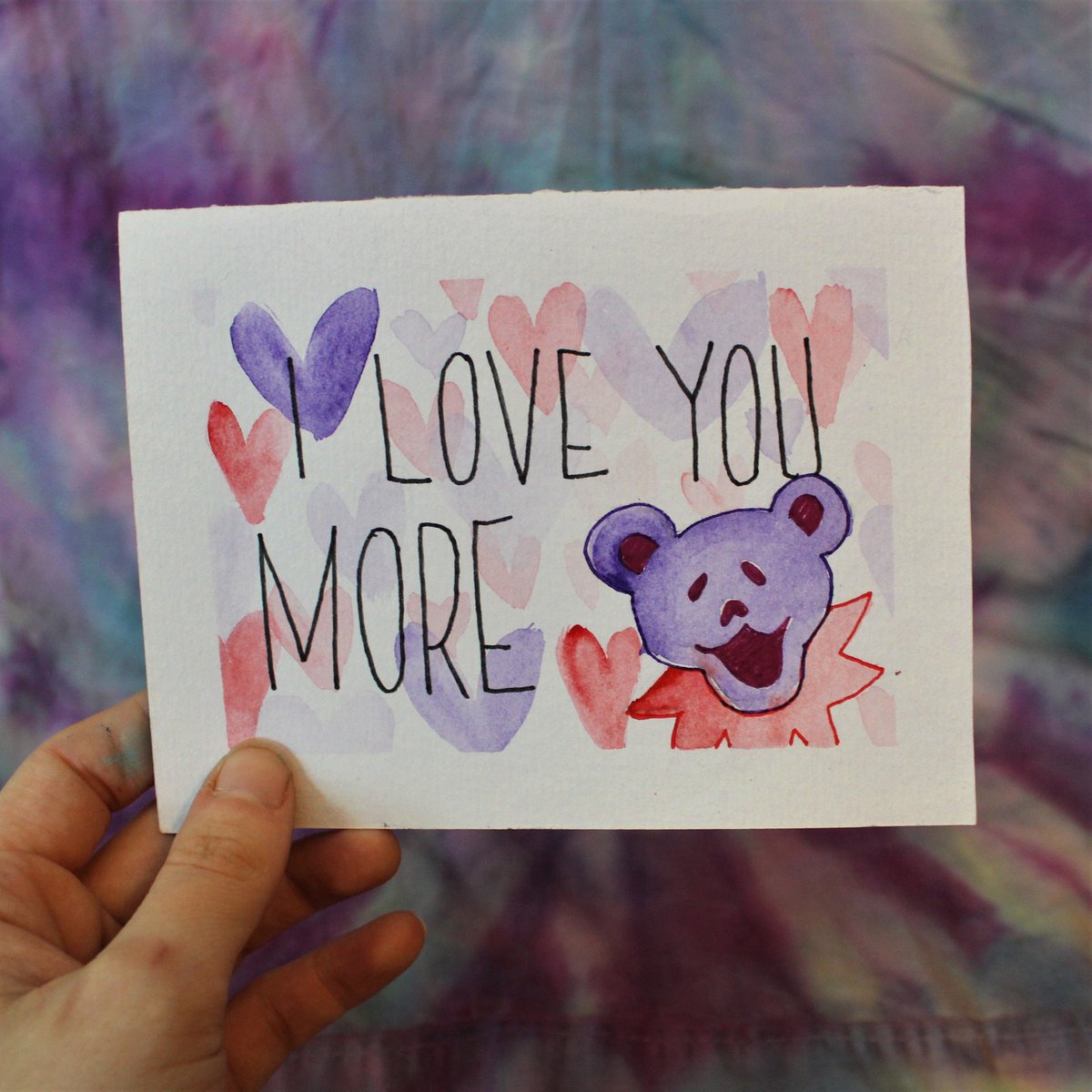 DabStrong's tweet image. I love you more than words can tell ~ Hand painted Grateful Dead Valentine's available at ~ etsy.me/3sdfJ1J #anniversary #deadandco #brentmydland #jerrygarcia #bobbyweir #billystrings #mothersday #grateful #brokedownpalace