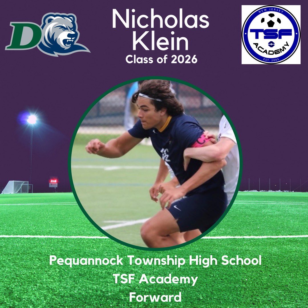 Congratulations to Senior Captain Nick Klein on committing to continue to play soccer at Drew University! Hard work pays off! Good luck! #family #peqpantherpride <a href="/MCBSCA1/">MCBSCA</a> <a href="/AthleticsPTHS/">PTHS Athletics</a> <a href="/dailyrecordspts/">Daily Record Sports</a> @MorrSussSports