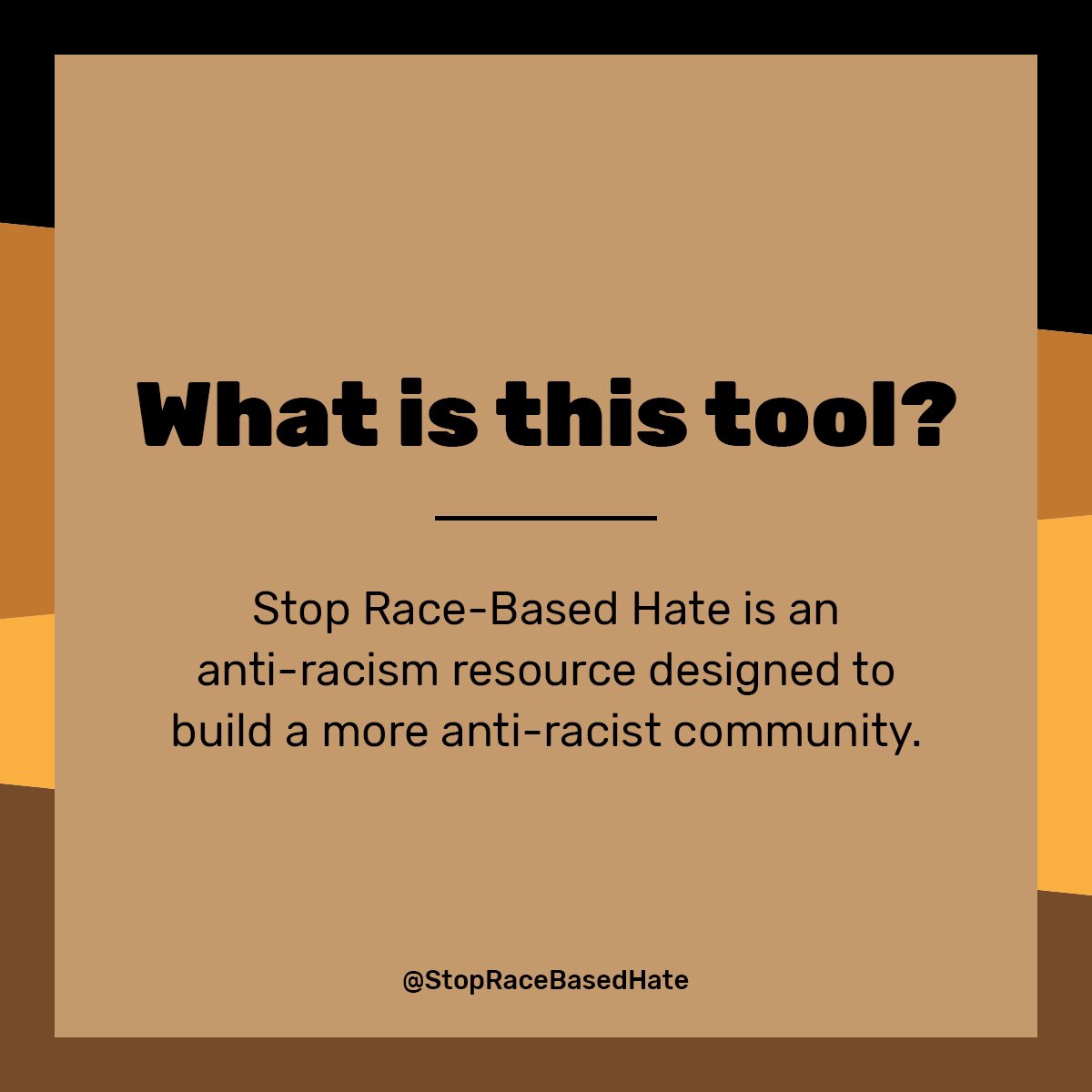 Stop Race Based Hate tweet media