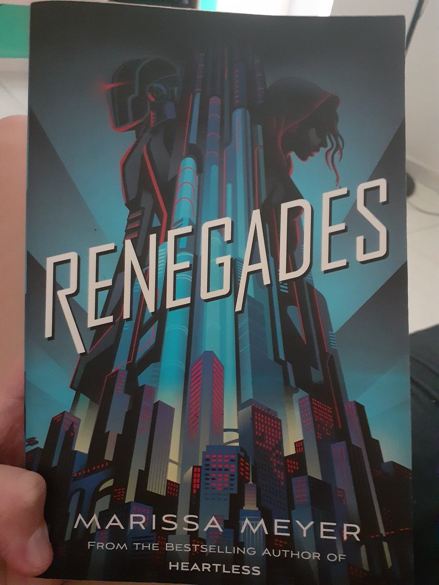 hyunnev's tweet photo. o livro renegades chegouuuuu to ansiosa pra começar https://t.co/w62D2L1kSQ