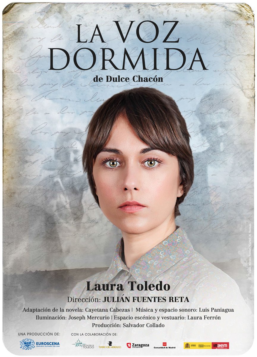 ayto_merida's tweet photo. 🎭 Mañana viernes 4 de febrero, a las 20:30h, la Sala Trajano presenta 'LA VOZ DORMIDA', de Dulce Chacón, a cargo de la compañía Euroscena. Entrada: 5€. 

Al finalizar la obra, encuentro con el público en el que participarán Inma Chacón, escritora, y la actriz, Laura Toledo https://t.co/PR9EccJEee