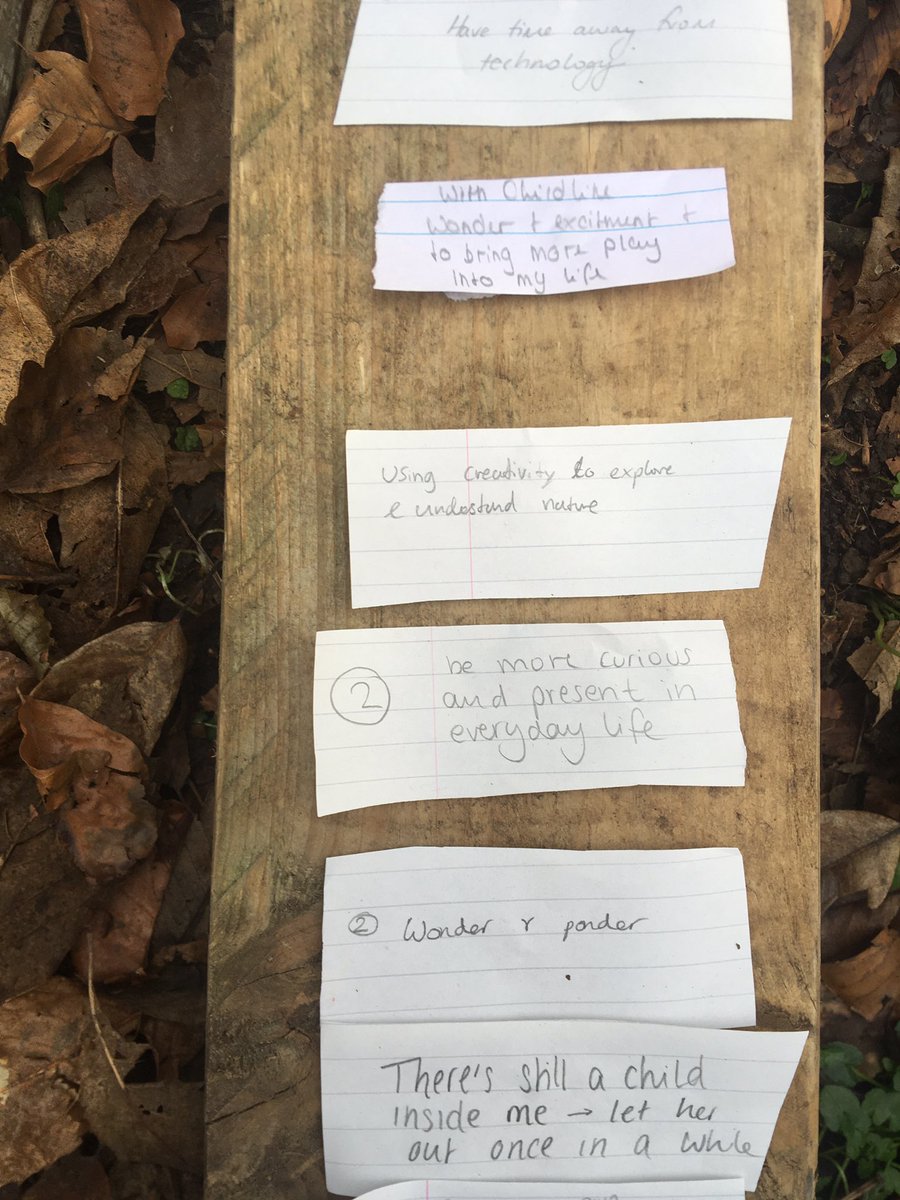 Had such a wonderful time today in the #woods with Generation Wild and the Benow Forest School 🪵 learning about #outdoor #education and bringing back your inner child 🌱