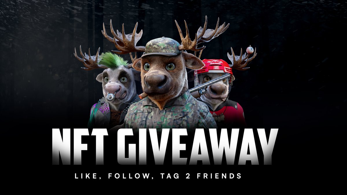 Since we love our AMAZING community so much, we have decided to do something nice to give back.🔥

We are giving away 5 NFTs and all you have to do to win is this:

1. Like this picture
2. Follow @metamoose_nft 
3. Tag 2 friends under this post

Good luck guys!❤️