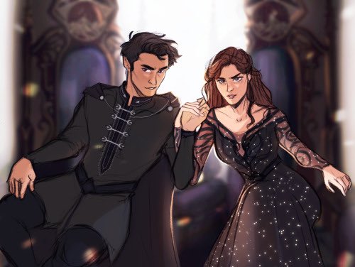 Gently seeking her mate, please and a thank you. Rhysand someone needs you!