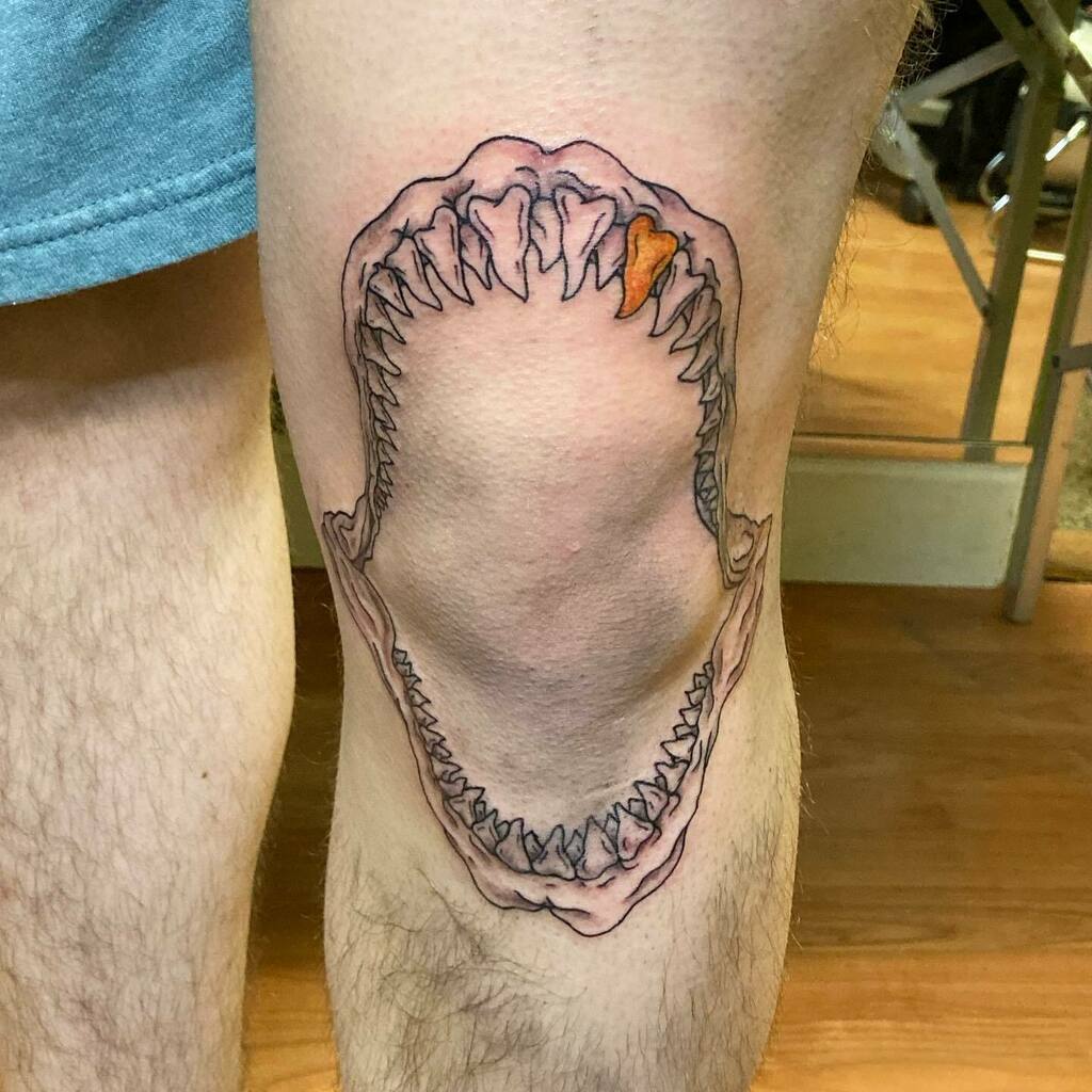 60 Shark Jaw Tattoo Designs For Men  A Bite Of Ink Ideas