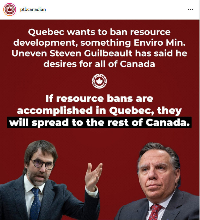 Canada is the best in the world on resource development. As the world's demand for resources grows, Canada should be the one to provide it. Lest we leave it to bad actors in countries with no human rights or environmental standards. LETGO LEGAULT
#LETGOLEGAULT @s_guilbeault