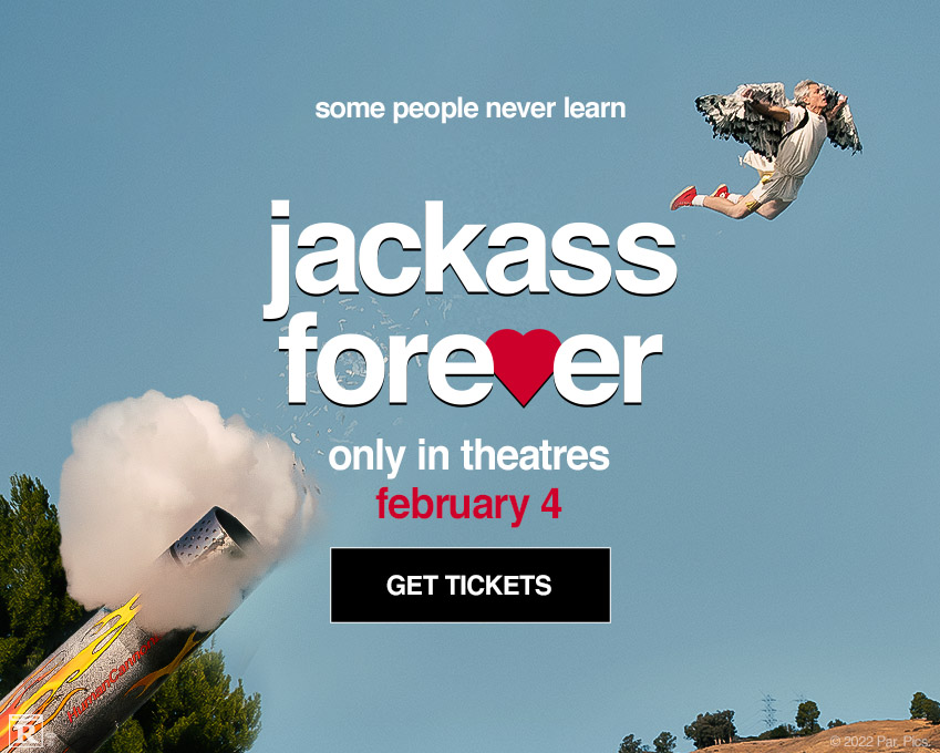 oaks10's tweet photo. You can catch an early showing of Jackass Forever tonight! Full schedule out tomorrow (: https://t.co/rbl6Arb62m
