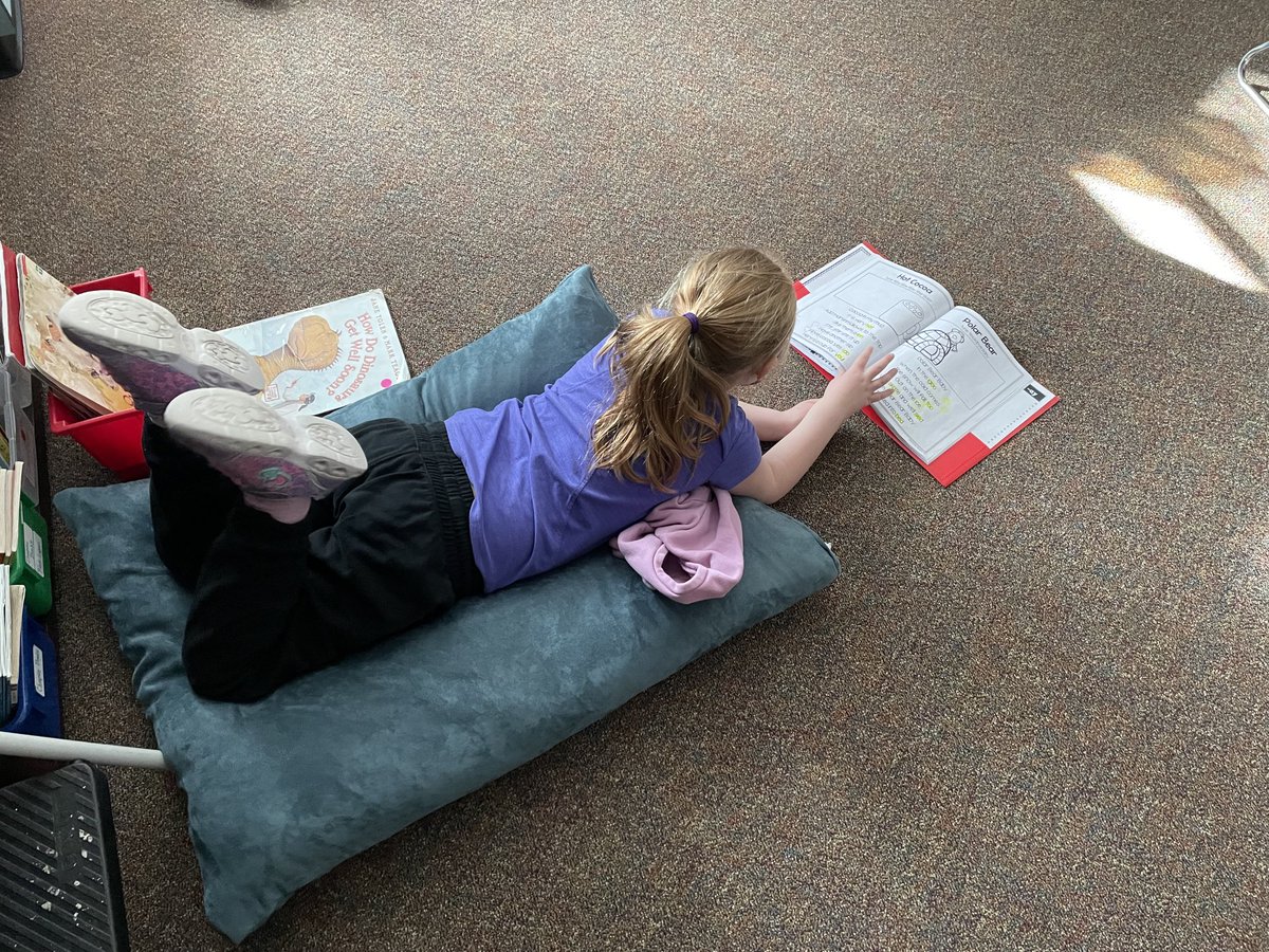 MrBretoi's tweet photo. You can read in every type of position! Why wouldnβt you?
Kaposia reads! @SSPPS06 #ssplearns #ssppride #ILTRM https://t.co/ZdDqPHnblf