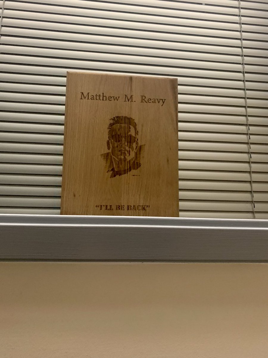 UofSComm's tweet photo. We are saddened to share that Dr. Matthew Reavy passed away yesterday. Feel free to stop by the department, there's a small memorial outside of his office. We will be sharing more details regarding arrangements in the immediate future.💜 https://t.co/Koo0pkneoP