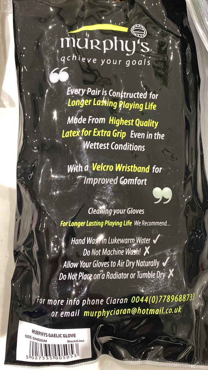 mccann_Tomas's tweet photo. Just in time for the wet, @murphysgloves never lets you down @Michael_McCann8 #class https://t.co/NOqtkvk3d4