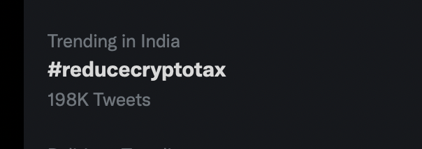 CryptoPointHi's tweet photo. Just 2K more to go! Please RT and Share #reducecryptotax https://t.co/TBWYsRkKZG