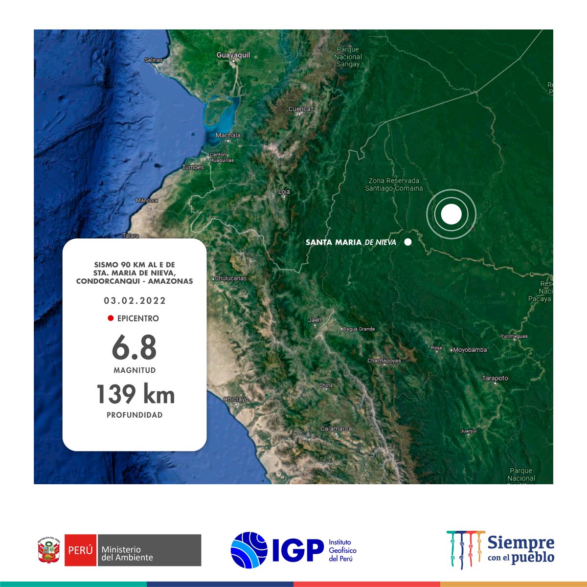 igp_peru's tweet photo. ¿Por qué el #sismo de esta mañana se sintió en varias regiones del norte y oriente del país?

Más información en el siguiente enlace 👇🏽
https://t.co/xcfEBHgEq0 https://t.co/gM09XNdA25