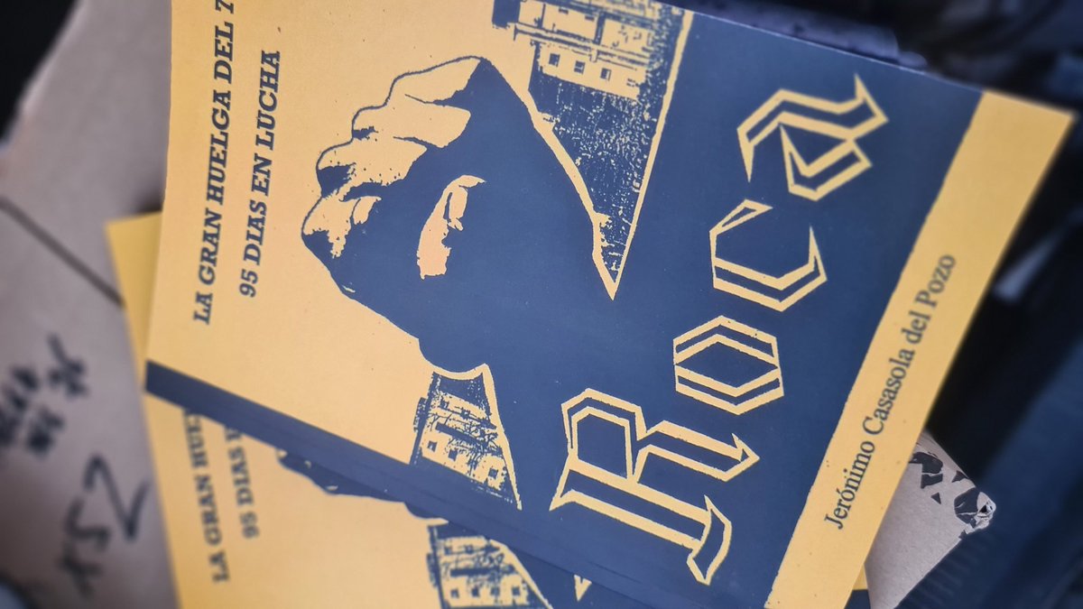 AteneuVdk's tweet photo. Una de las recompensas que se llevan las personas que colaboran en el #crowfunding del documental ( https://t.co/83gO7ZMaNt) es el libro que Jerónimo Casasola escribió sobre aquellos días de lucha obrera. Si lo quieres, puedes conseguirlo colaborando con el docu!! @goteofunding https://t.co/lnp14ssibZ