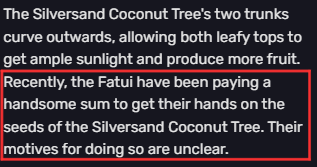 Aura0702's tweet photo. Something not many people know is that if you read the Coconut tree lore, you will know that Childe kept his promise of giving coconut milk to Qiqi😊 https://t.co/oyKKRzR4j3