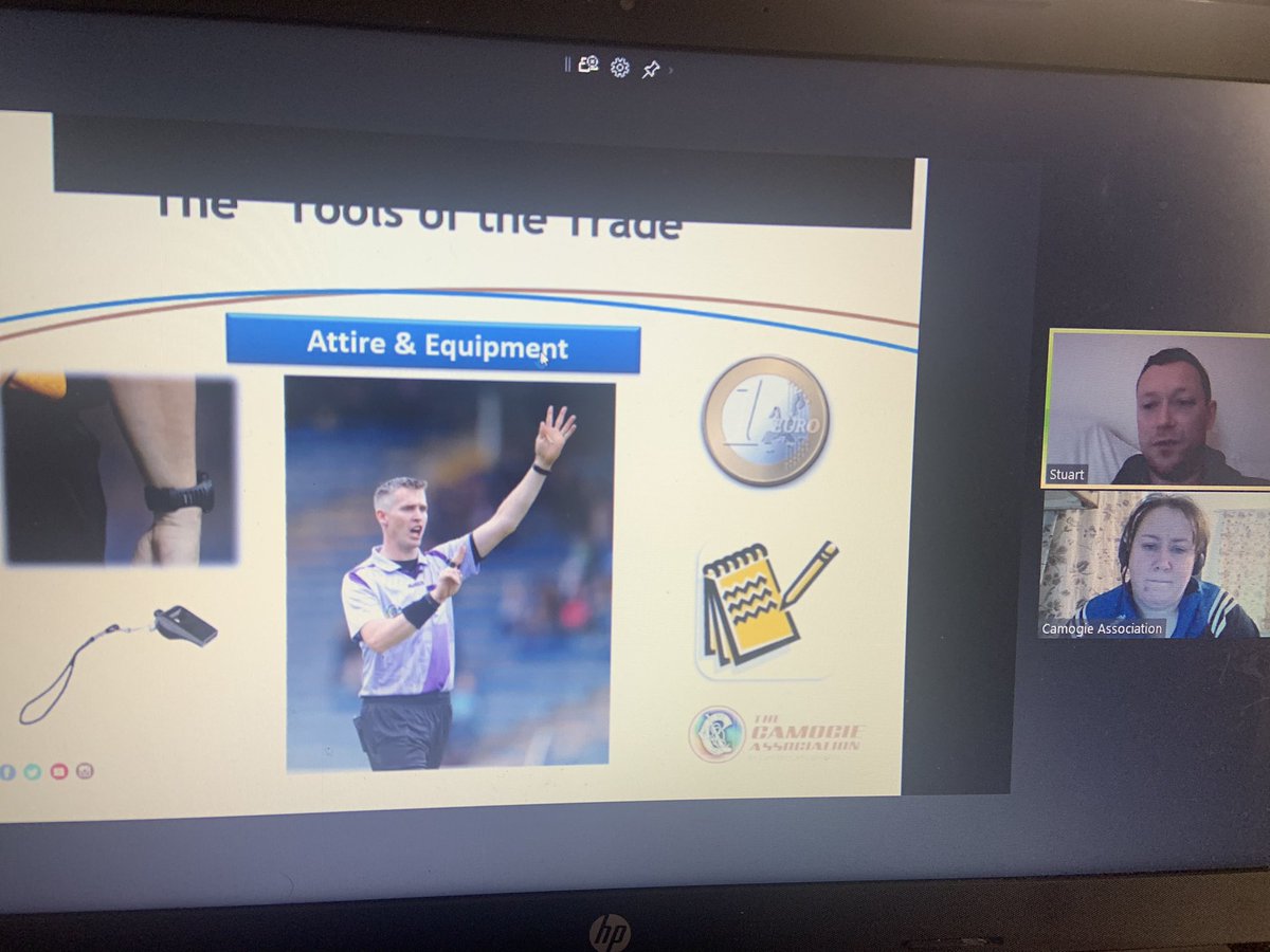 Well done to our TY Future Leaders who completed their referee course today with the Camogie Association. Many thanks to Lizzie &amp; Stuart for their help and guidance. We’re looking forward to seeing our girls in action as referees with their local clubs! #camogie #FutureLeaders
