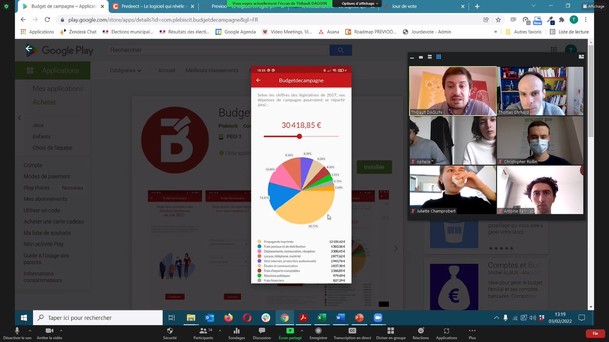 Thomas_Ehrhard's tweet photo. Aujourd'hui dans le séminaire "Elections et stratégies de campagne" du @MasterScPoP2, Thibault Daguin de 
@plebiscit nous a présenté les outils numériques des campagnes (comme @PreviooCRM) et des (nouveaux) métiers possibles du politique. Merci !
#sciencepolitique #Elections https://t.co/1fQSvRHgBt
