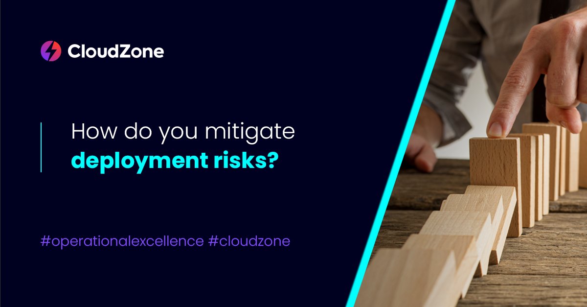 When we choose the cloud we must ensure change is managed correctly and that we are ready when things do not go as we expected. Get into the article and learn “How do you mitigate deployment risks?” 
cloudzone.app/post/how-do-yo…

#cloudzone #aws #cloudmanagement #operationalexcellence