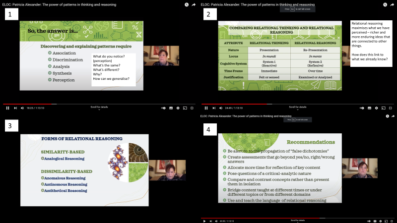 SmartJacques's tweet image. New day, new @MathsHubs discussing at @lcwmathshub LLME Research Club, Patricia Alexander and Relational Reasoning. Interesting to contrast with #variationtheory of learning too...@mattlewis73 @NCETM bit.ly/3go6jLk